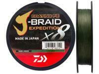 Plecionka Daiwa J-Braid Expedition x8E Dark Green 300m - 0.24mm