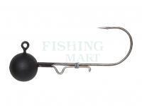 Wolframowe Główki Jigowe Savage Gear Tungsten Ball Jighead #3/0 Matt Black 10.6g