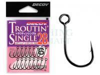 Haczyki Decoy Single28 Troutin Single - #6