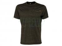 Savage Gear Fighter Stretch T-shirt Burnt Olive Melange - XL