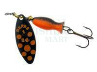 Spinner Mepps Aglia Long Heavy - Black/Orange Dots #1/8g