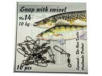 Agrafki z krętlikami Nr. 14