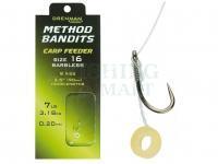 Zestaw przyponowy Bandit Carp Feeder 9cm - 14/0.20mm