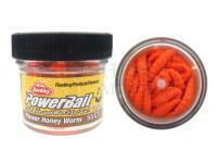Berkley Powerbait Power Honey Worm - Orange (zapach Garlic)