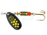 Spinner Mepps Black Fury Black / Yellow Dots - #3 | 6.50g