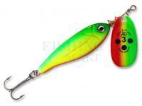 Lure Blue Fox Minnow Super Vibrax #1 5g - Green Yellow Red