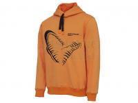 Savage Gear Bluzy z kapturem Mega Jaw Hoodie Sun Orange