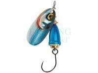 Blue Fox Vibrax Gilded Single Barbless Hook #1 4g - GDBST