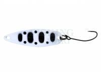 Illex Native Spoon 35mm 2.5g - White & Black Yamame