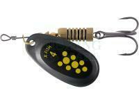 Spinner X-Fish Dark Side #4 9.5g - Nikel black lime
