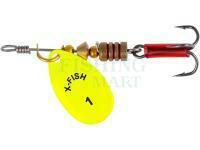 Spinner X-Fish Stark #1 2.5g - Nikel UV lime