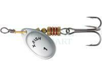 Spinner X-Fish Stark #1 2.5g - Silver