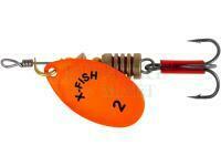 Spinner X-Fish Stark #2 4g - Nikel UV orange