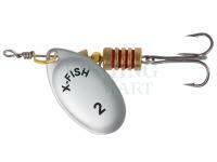 Spinner X-Fish Stark #2 4.5g - Silver