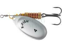 Spinner X-Fish Stark #4 9.5g - Silver