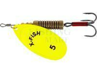 Spinner X-Fish Stark #5 14g - Nikel UV lime