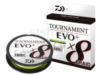 Braided line Daiwa Tournament X8 Braid Evo+ Chartreuse 135m 0.14mm