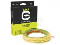 Cortland Trout Series Indicator 90ft Fire Orange / Olive / Pale Yellow - WF4F