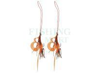 Sea lure Savage Gear Cuttle Eye Skirts M #12 - Orange Glow