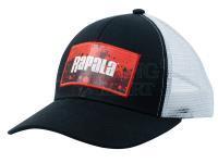Czapka z daszkiem Rapala Rapala Splash Trucker Cap | Black / Red | (APRSCTCBWR)