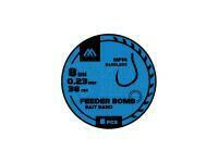 Przypony Mikado Feeder Bomb MF14 Rigs Bait Band 0.20mm/38cm - #10