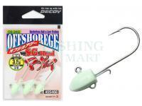 Jig Heads Decoy OS-34G Glow S.G.Head Madai - #2/0  3.5g