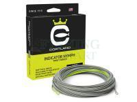 Linka muchowa Cortland Indicator Nymph Trout Series Charteuse-Gray Floating 100ft WF8F