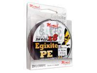 Braided line Momoi Egixite PE Grey 135m 0.16mm 8.10kg