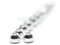 FutureFly Brass Beads 5 mm - Silver