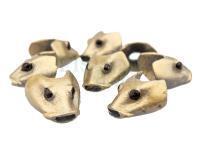 Hemingways Realistic Sculpin Heads M 2.3g - Tan