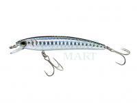 Hard Lure Yo-zuri Pins Minnow Sinking 70S | 7cm 5g - Silver Black (F1165-BL)