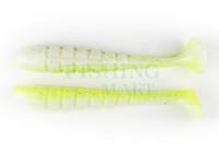 Gumy X Zone Lures Pro Series Swammer 4" 10cm - Chartreuse Pearl