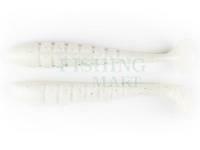 Gumy X Zone Lures Pro Series Swammer 4" 10cm - Pearl Silver Flake