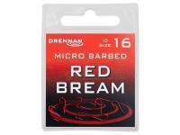 Hooks Drennan Red Bream Micro Barbed - #16