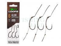 Haczyki Korda Loop Rigs Klor Micro Barbed #6 30lb 13kg 3pcs