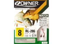 Owner Hooks to nylon RL 286 Sode Red