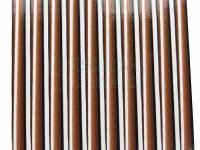 Hemingway`s Synthetic Tapered Peacock Quill - Brown Coffe