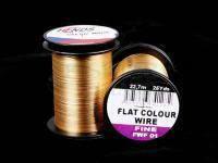 Hend Flat Colour Wire Fine - LIGHT GOLD