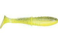 Invader Pro  5cm - Super Yellow/Clear - black glitter