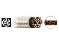 Przypony Dragon Surflon 7x7 camo brown A.F.W. 25cm 9kg