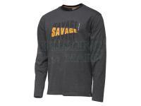 Savage Gear Koszulki Simply Savage Logo Tee Long Sleeve