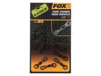 Krętliki Fox Edges Kwik Change Hook Swivels #11 x 10pcs
