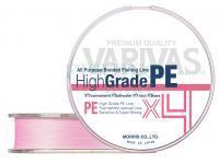 Plecionka Varivas High Grade PE X4 Milky Pink 150m 21lb #1.2