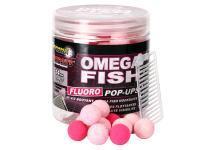 Kulki Pop Up PC Omega Fish Fluo 60g 14mm - White & Fluo Pink