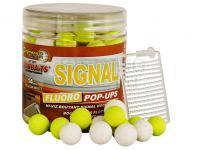 Kulki Starbaits Pop Up Concept Fluo Signal 80g 14mm - White & Fluo Yellow