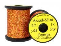 Lameta pleciona Uni Axxel-Mini Flash Tinsel Flash 1 Strand 17 yds - Orange