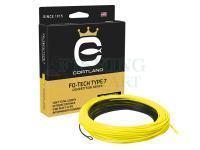 Linka muchowa Cortland Competition Series FO-Tech Type 7 Intermediate | Black/Yellow | 130ft | WF5/6S/I