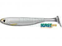 Soft Baits Live Target Slow-Roll Shiner Paddle Tail 12.5cm - Silver/Pearl