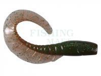 Przynęty miękkie Dragon Maggot 6,5cm Motor Oil - green glitter