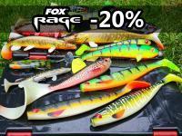 Mega discount -20% on Fox Rage, DAM and Jaxon lures! New Spinmad Spinning Tail Lures!